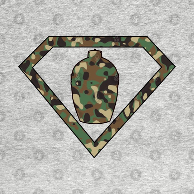 Super Eggman in Camo! by Mackabee Designs